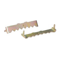 TS-K081 820 Golden Zinc Plated Iron 46*8mm Sawtooth Hanger for Hardwood Photo Frame Bag Packaging Ready to Ship