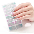 Wholesale 2D Self-Adhesive Nail Wraps Manufacturer's Strips Nail Sticker Wrap