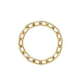 Fashion 14k Gold Filled 2.4mm Paperclip Chain Ring for Jewelry Women