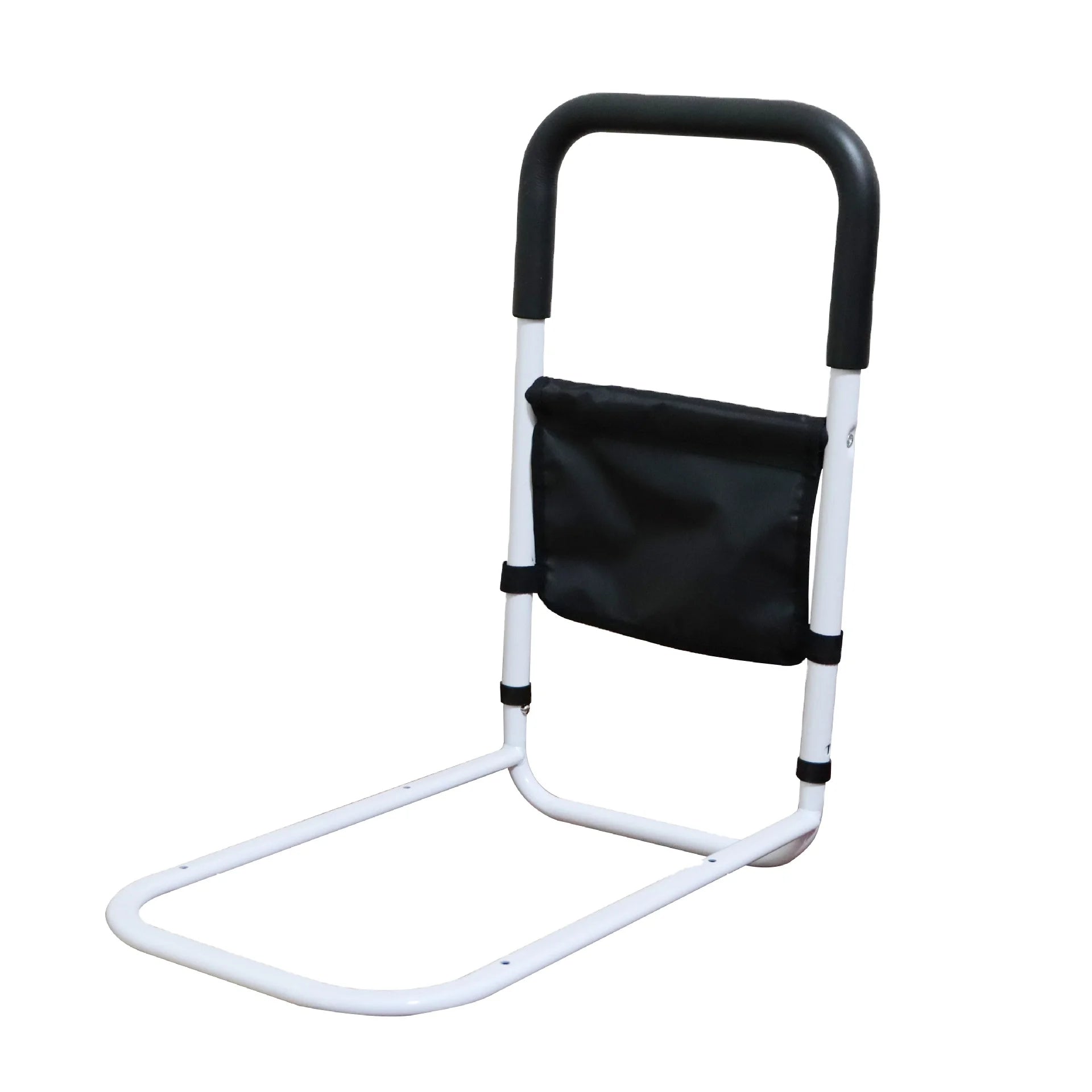 Hot Sale Dual-Bar Adjustable Metal Bed Assist Rails Seniors Safety Side Padding Guard Adults Rehabilitation Therapy Supplies