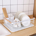 Hot Sale Metal Cutlery Rack for Kitchen Amazon's Choice for Drying and Storage of Bowl Dish and Tableware Food Safe