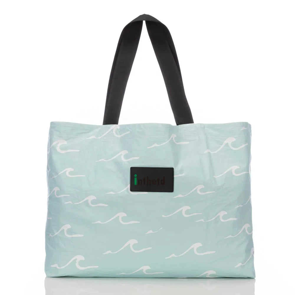 Lightweight Custom Travel Premium Stylish Colorful Special Technical Material Soft Tyvek Dupont Carry Tote Bag