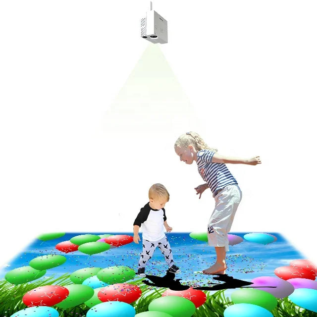 Amusement Park Product: Chariot Basic Version Interactive Floor Kid Games Projection System.