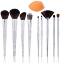 Wholesale Customize Gracedo  Popular Hot Style 9 Piece Marble Holder Best Makeup Brush Set