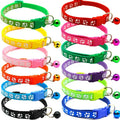 Factory Wholesale Safety Buckle Multi Color Puppy Kitten Cat Collar Pet Bell Collar Dog Collar Cat Accessory