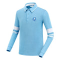 New Arrival Children's Autumn and Winter Warmth Sun Protection Base Layer Youth Golf Long Sleeve Polo Shirt