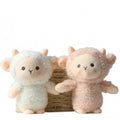 Songshan Toys Mini Soft 12cm Sheep Key Chain Kwaii Plush Lambs Cotton Pendant Stuffed Animal Toy Lamb Dolls Backpack Keychain