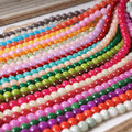 2025 Crystal  Factory wholesale Natural stone beads diy jewelry crystal agate chalcedony beads