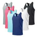 Men's Wholesale Breathable Sports Crew Neck Solid  Tank Top Sleeveless Summer Plus Size Quick Dry Gym Vest