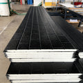 PU Polyurethane Insulated Decorative Roof Wall Shed Metal Carved Board Sandwich Panel