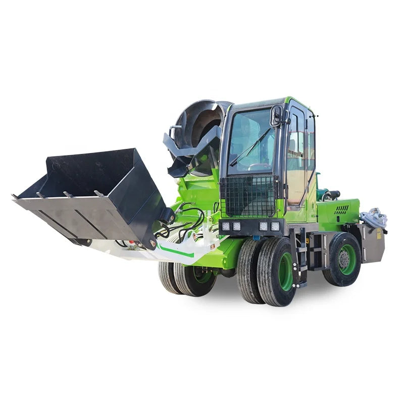 HUAYA Self Loading Concrete Mixer Truck 2cbm 3cbm 4cbm 5cbm 6cbm Mixer Truck for Sale