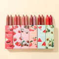 Low Moq Lasting Moisturizing Moisturesmooth Color Strawberry Lipstick Matt Lipstick Pens Set