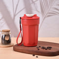 Wholesale Durable Double Wall 316 Stainless Steel Travel Coffee Mugs Hand Portable Insulated Coffee Cup Tumblers MegaBDM