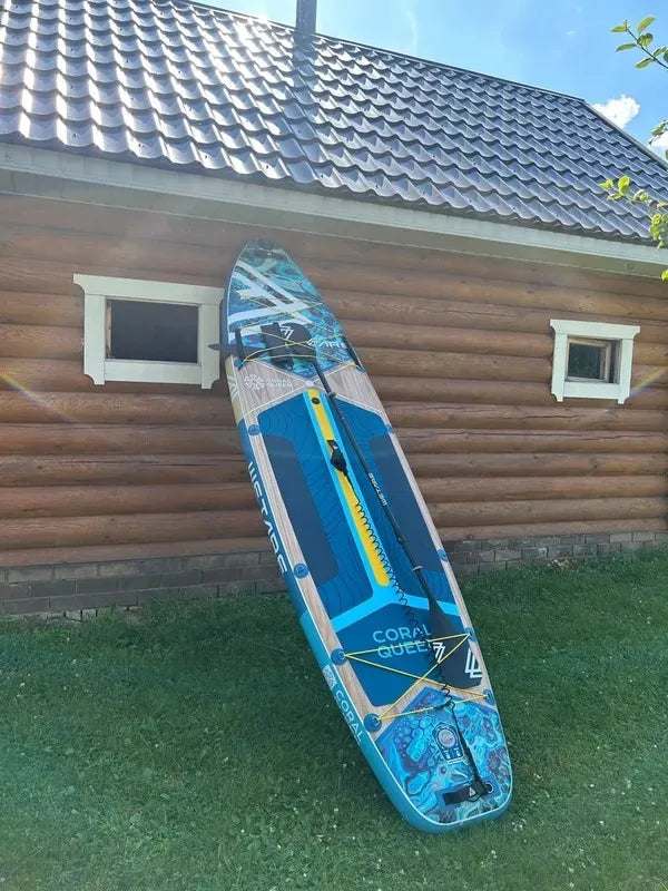 EU Warehouse Freeship Stand up Paddle Board HOT WELDING SEAM sup Daska 35'' Extra Wide Paddle Surf Board for Ocean Waters