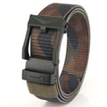 Wholesale New Fashion Men's High-end Custom Nylon Belt TUSHI Brand 3.4CM Width 120CM Length Leisure Sports Alloy Buckle