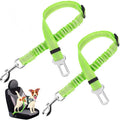 Wholesale Retractable Pet Seat Belt Car Leash for Dog Adjustable Nylon Dog Leash Scarf Solid Pet Collars Elastic Traction Rope