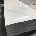 3D PVC Sheets PET Marble Type Wall Panel Fireproof Faux Stone Modern Hotel WPC Wall Panels Interior Boards Customized Size