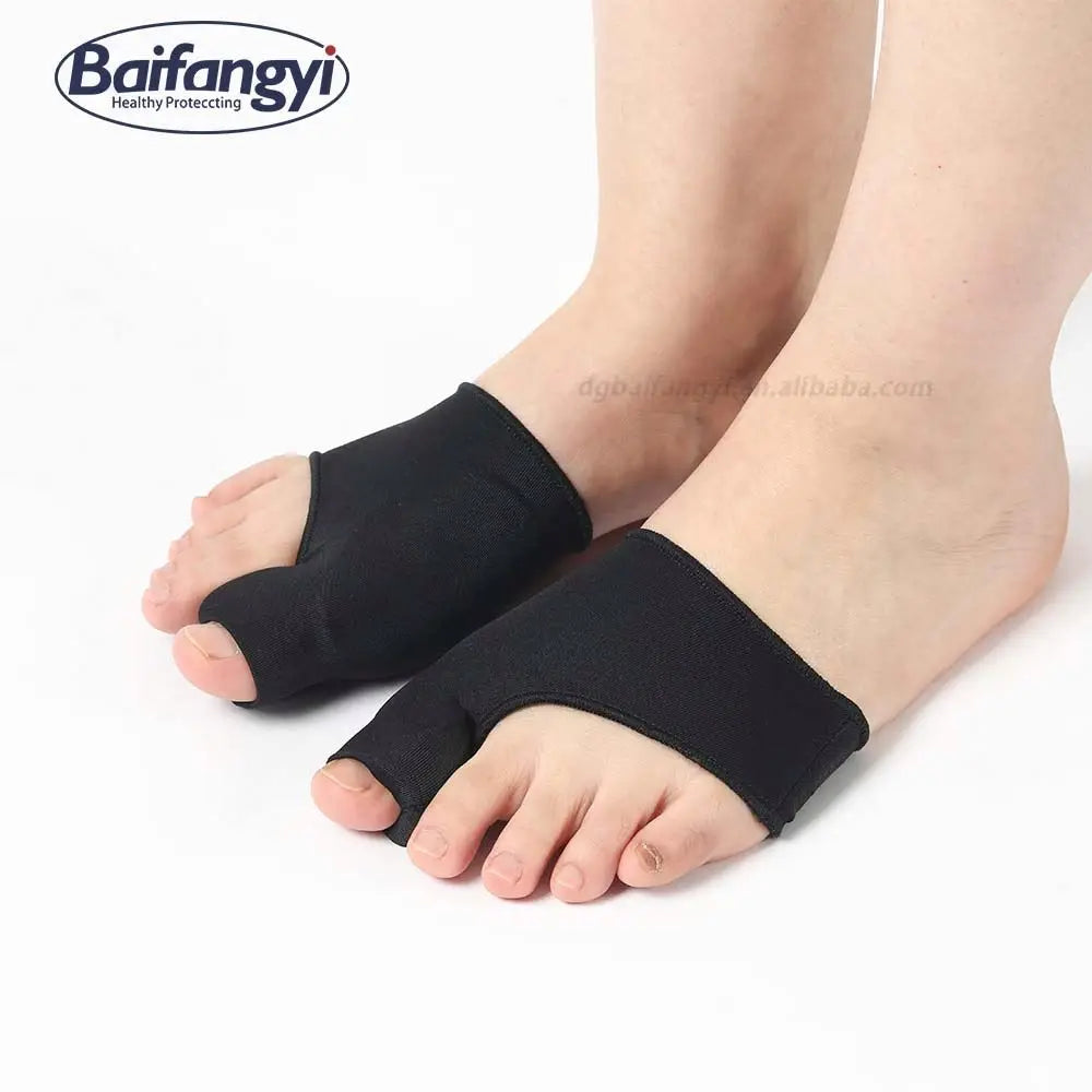 2023 Hot Selling Genuine 1Pair Hallux Valgus Bicyclic Bone Silicone Toe Protector at Low Price