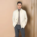 MTM Custom Men's Slim Casual Suit Premium Single Breasted Jacket Solid Color Breathable Versatile for Adults ODM Supply 1 Piece