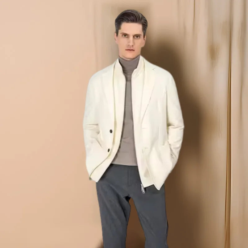 MTM Custom Men's Slim Casual Suit Premium Single Breasted Jacket Solid Color Breathable Versatile for Adults ODM Supply 1 Piece