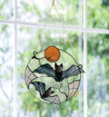 Gothic Bats Decorative Window Hangings Gothic Window Ornament Pendant Wall Art Wind Chimes Home Decor