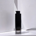 Luxury Cosmetic Packaging Black Airless Pump Bottle 30ml Plastic Lotion Bottle