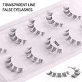 Private Label Dropshipping Segment Lashes Custom Fluffy Cluster Lashes Diy Lash Extension Kit Full Strip Eyelashes