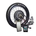 Electric Bicycle Motor Kit 52v 60v 72v 3000w 2000w 1500w Rear Wheel Mtx Rim Conversion Kit 20inch 26inch Mountain Bike Kit