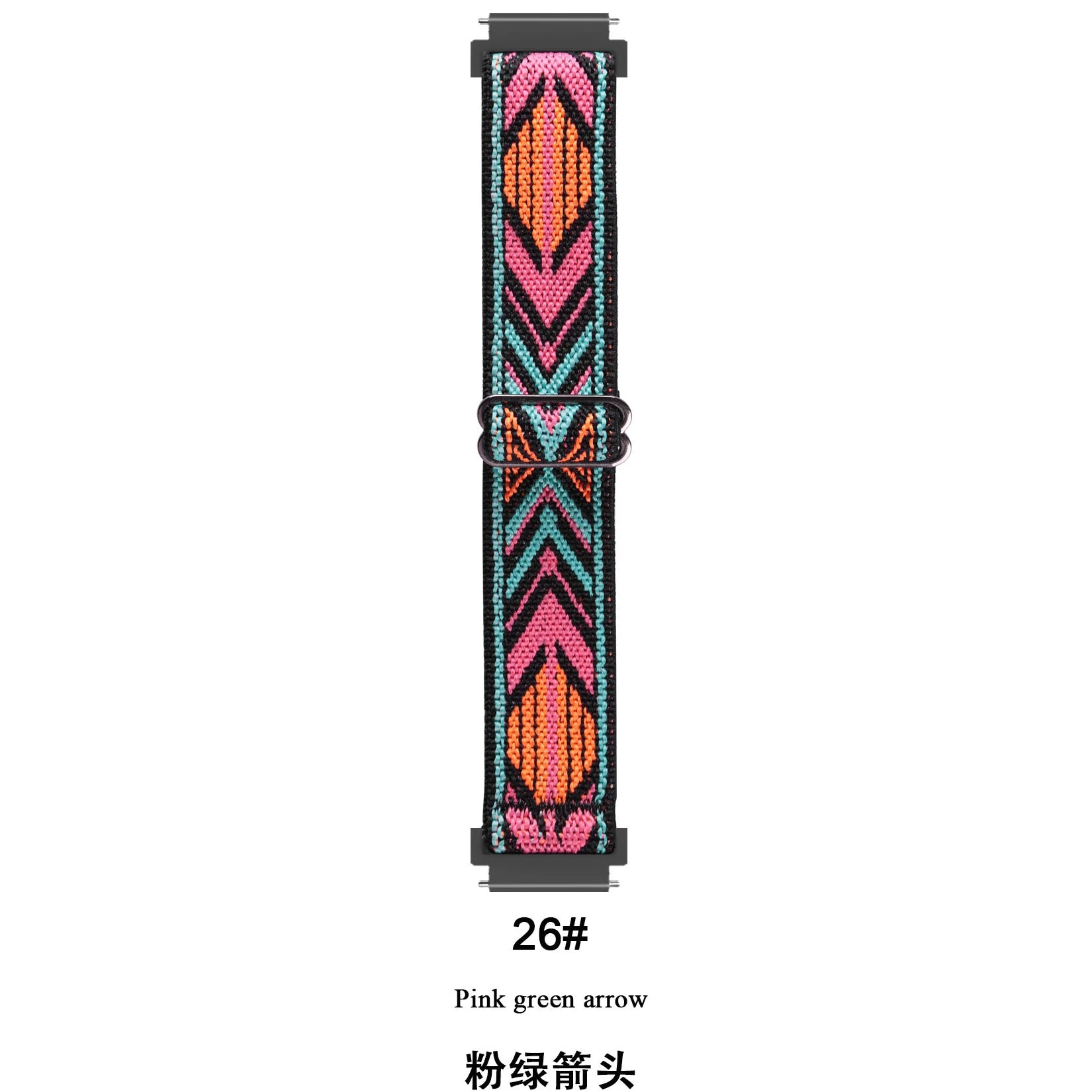 Factory Custom Adjustable Sports Smart Watch Straps for Samsung Watch Band Series Wristband Sport Nylon Braided 20/22mm Strap