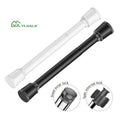 YIJIALE 0.7-1.2m Extendable Metal Roman Curtain Rods Without Drilling Iron Adjustable Windows Room Curtain Rod Pole Set