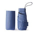 Compact Size Easy Carry UPF50+ 5 Fold Mini Pocket Umbrella with Logo