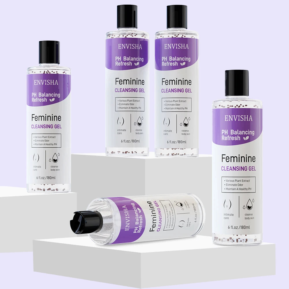 Hot Sale Female Intimate Care Product Private Parts Care Soften Hydrating Bath Gel pH Balance Feminine Body Cleansing Shower Gel