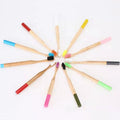 100% Biodegradable Eco-Friendly Toothbrush Soft Bristle Natural Organic  Charcoal No Paint Packaged