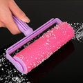 Reusable Brush Lint Sticky Rollers House Dust Remover Washable Rubber for Pet Hair Cloth Roller Type Manual Home Cleaning Tool