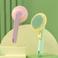 Pet Safe Hair Grooming Brush Self Cleaning Pet Hair Remover Brush Dog Cat Slicker Needle Comb Self Cleaning Pet Brush Cat Comb
