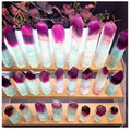 Kindfull Hot Selling Watermelon Fluorite Points Reiki Healing Fengshui Crystal Stones Hand Carved Fluorite Wand for Sell