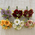 Factory Direct Supply Cheap Price Ten Head Hand Tied Euramerican Chrysanthemum Artificial Flower