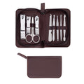 High Quality 9PCS Stainless Steel Beauty Tools Set Multi-Purpose Cuticle Nipper Nail Cutter Eyebrow Clip Nose Scissors Manicure