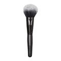 Custom Logo Black Hair Blending/Synthetic Foundation Brush Solid Wood Paint Brush Handle Aluminum Tube Powder Blush for Face Use