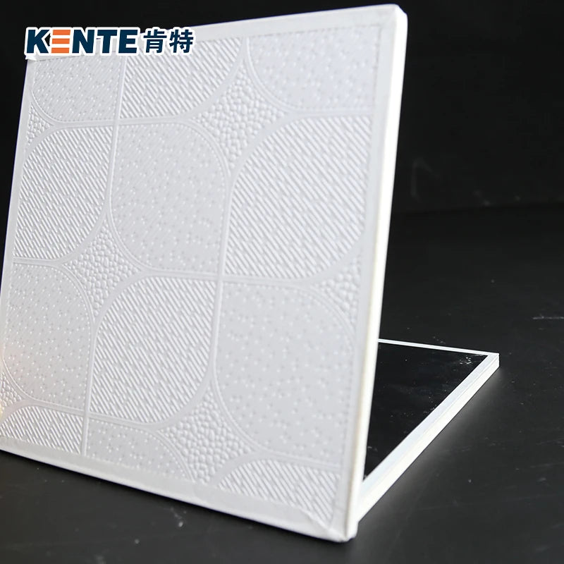 Artistic PVC Gypsum Ceiling Board Waterproof and Fireproof Square Panel False Ceiling with Excellent Features