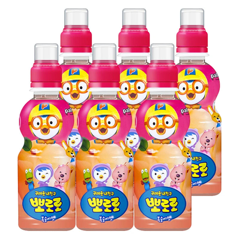 Korea 235ml Peach Flavor Juice Drinks Exotic Drinks Japanese Snacks Snacks