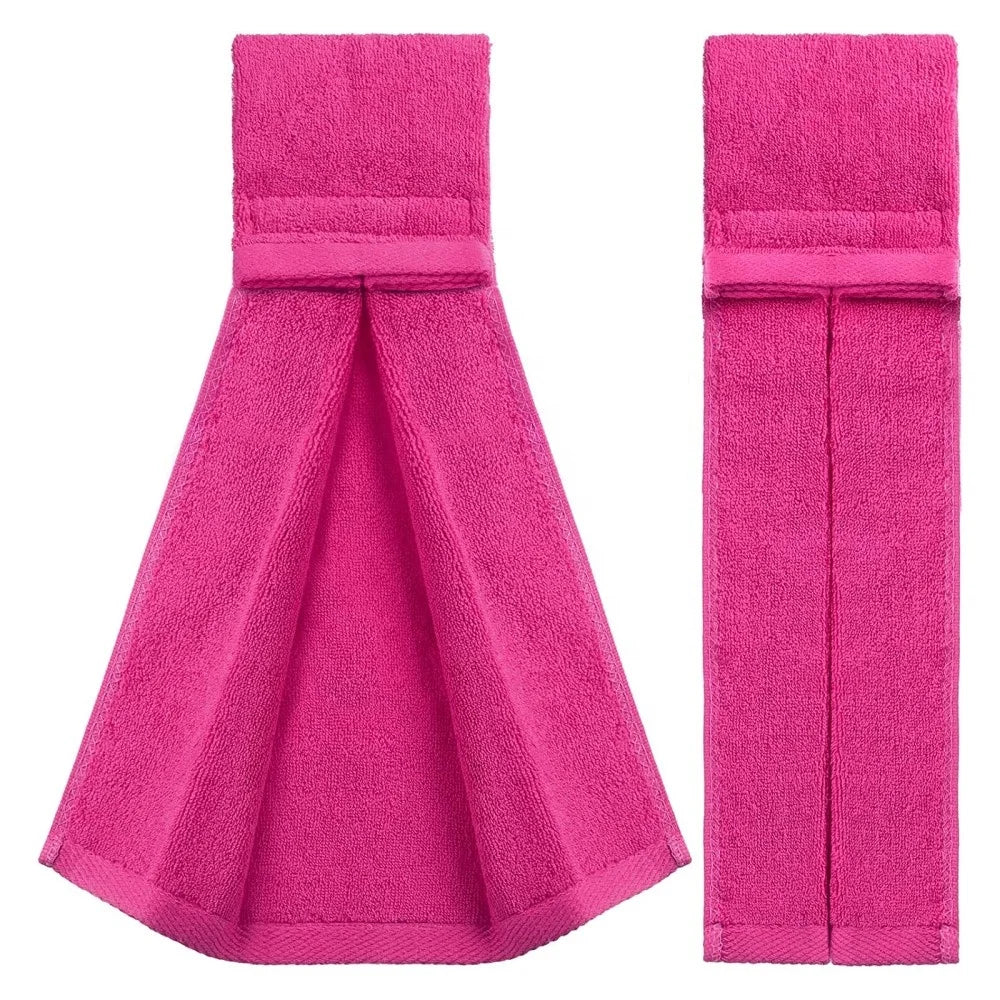 Factory Direct Sale Cotton Sports Football Field Towel Football Sweat Towel Pitching Towel with Closure