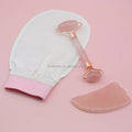 Silk Exfoliating Gloves Natural Raw Cocoon Silk Exfoliating Bath Mitt 100% Pure Silk for Face and Body Remove Dead Skin