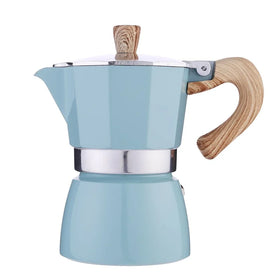 Coffee Pot Thickened European Style Octagonal Pot Pour-over Coffee Moka Cold Extraction Pot with Wooden Handle