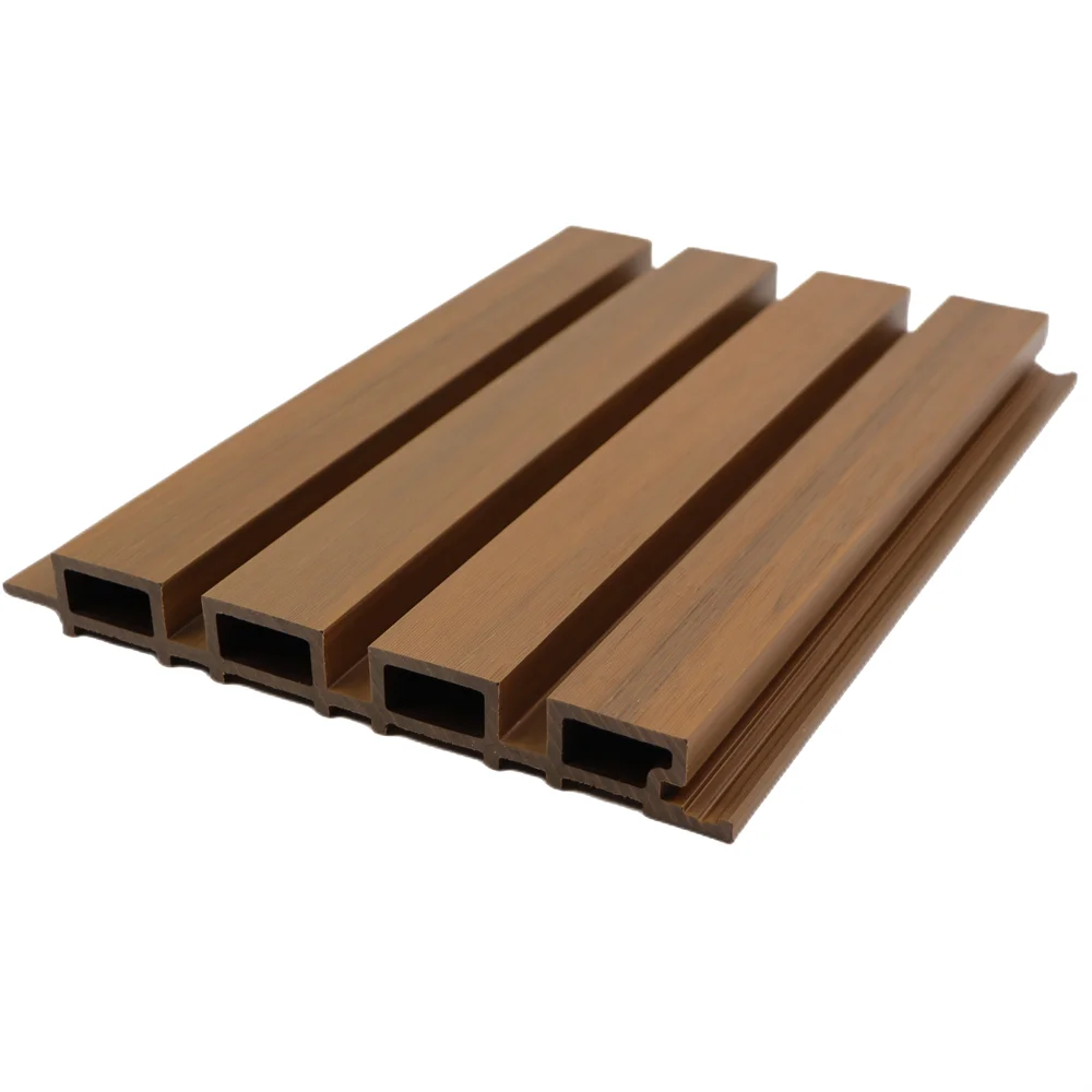 Modern Style Waterproof Composite WPC Wall Cladding Soundproof Interior Decoration Co-Extrusion Panels Plastic Wall Cladding
