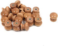 Tailai Wooden Art Craft Natural Wood Grain Furniture Knobs Wood Cabinet Knobs Drawer Dresser Pull Handles Cupboard Pull Knobs