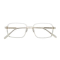Premium Clear Acetate Optical Frame - Blue Light Blocking Glasses Ideal for Diamond Face Shape Anti-Glare