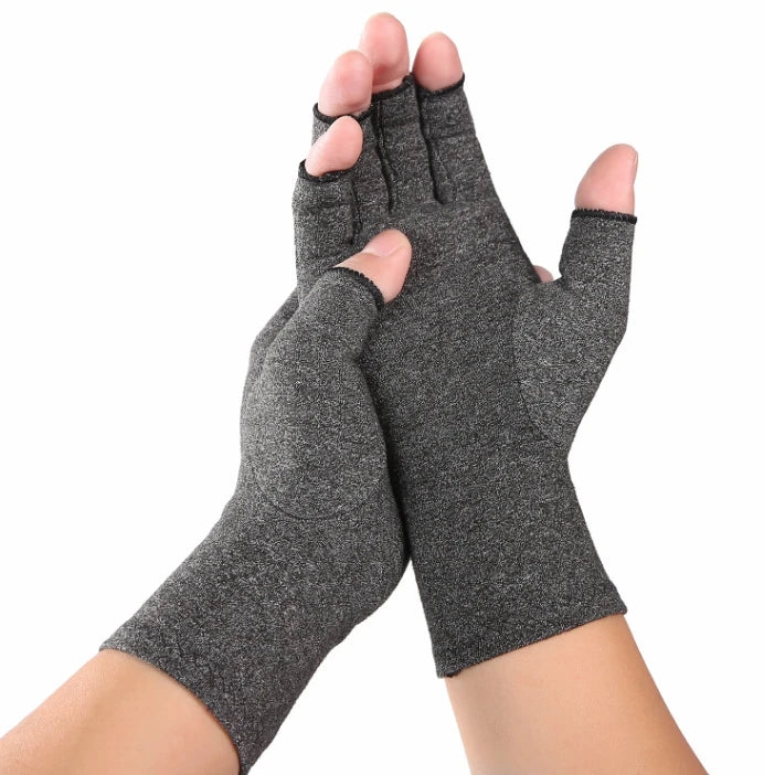 Arthritis Gloves Women Men Carpal Tunnel Rheumatoid Fingerless Hand Thumb Compression Gloves