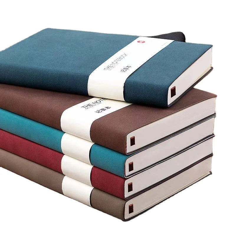 A5 Simple Sheepskin University Business Notebook Work Meeting A6 Notebook Customization Logo MegaBDM