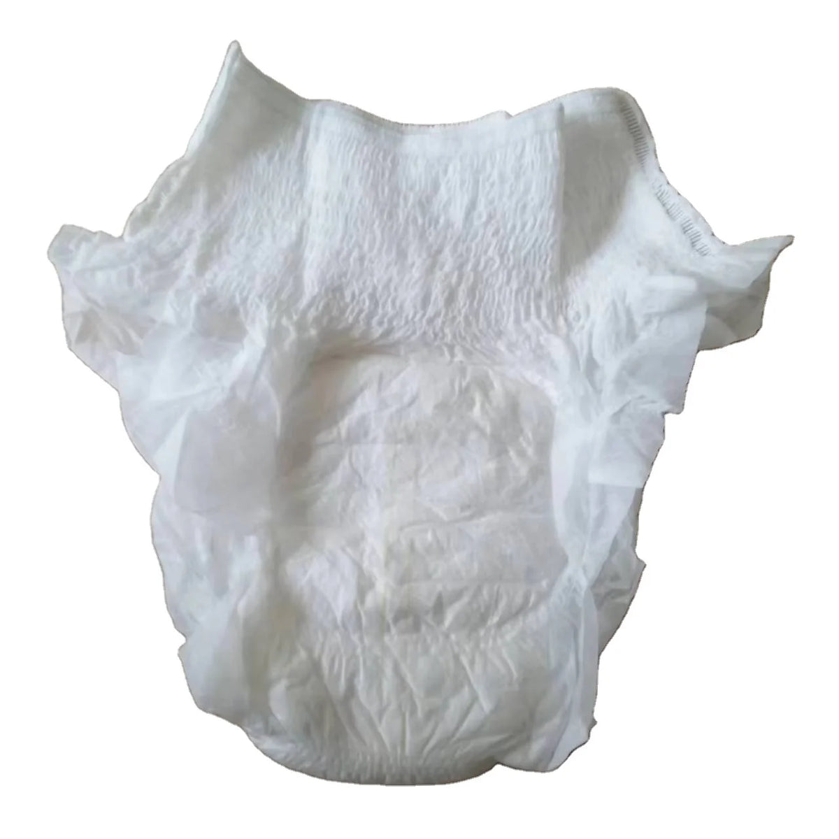 Waterproof Soft Cotton Disposable Pants Type Adult Pull-Up Diapers with High Absorbency and 3D Leak Prevention M-XL